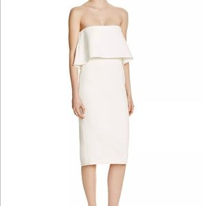 Likely Driggs Strapless Dress in White